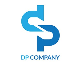 Projekt graficzny logo dla firmy online DP Company